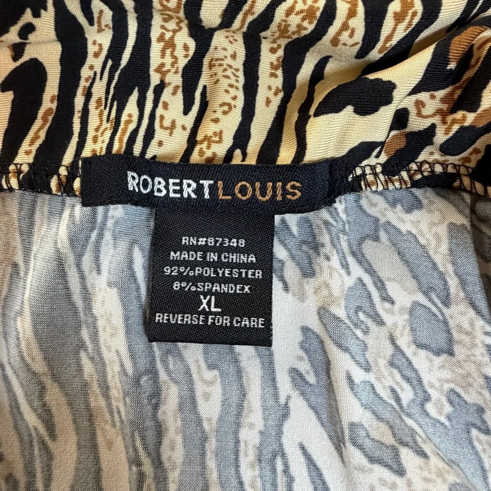 Robert Louis Women’s Long/Maxi Animal Print Skirt- Stretch- Size XL- Like New - Picture 7 of 8